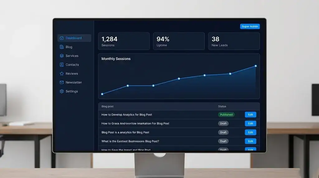 Nexora Hub - Full-Stack Digital Agency Management Dashboard